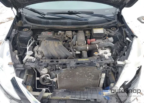 2018 Nissan Versa 1.6 Sv из США, поврежденный, VIN 3N1CN7AP3JL814945